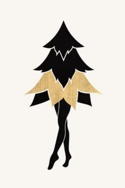 Lady Gaga At Christmas (Vers.2) 12" X 18" Just The Print -The Print Shop lady gaga at christmas vers 2 u L Q1RVVM50 2