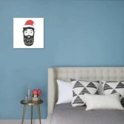 Merry Christmas Hand Drawn Style Illustration With Man Head And Lettering Text. Holiday Typography 16" X 16" Just The Print 7 Merry Christmas Hand Drawn Style Illustration With Man Head And Lettering Text. Holiday Typography 16" X 16" Just The Print -The Print Shop merry christmas hand drawn style illustration with man head and lettering text holiday typography u L Q1K65IQ0 3