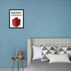 Merry Christmas 12" X 16" Essential Black Frame -The Print Shop merry christmas u L Q1FZJD227X2FA 1