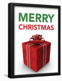 Merry Christmas 12" X 16" Essential Black Frame -The Print Shop merry christmas u L Q1FZJD227X2FA 5
