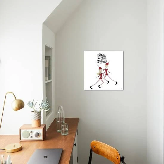 Merry Elfing Christmas 2 16" X 16" Just The Print 2 Merry Elfing Christmas 2 16" X 16" Just The Print - Image 2
