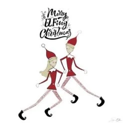 Merry Elfing Christmas 2 16" X 16" Just The Print 7 Merry Elfing Christmas 2 16" X 16" Just The Print -The Print Shop merry elfing christmas 2 u L Q1K1JDG0 3
