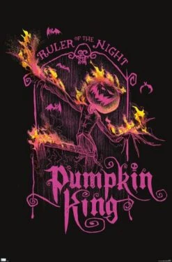 Neon - Disney Tim Burton's The Nightmare Before Christmas - Ruler Premium PosterJust The Poster