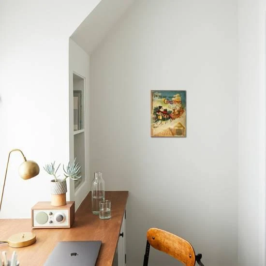 Night Before Christmas 9" X 12" Stretched Canvas 4 Night Before Christmas 9" X 12" Stretched Canvas - Image 4