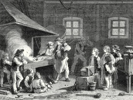 Oliver Evans Makes A Christmas Firecracker 16" X 12" Just The Print 1 Oliver Evans Makes A Christmas Firecracker 16" X 12" Just The Print