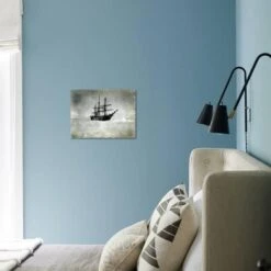 Polar Ship "America", Christmas Night, 1901 16" X 12" Just The Print