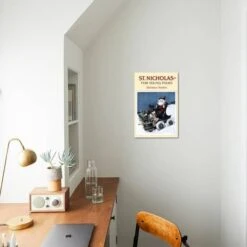 St. Nicholas - For Young Folks, Christmas Number 12" X 18" Just The Print