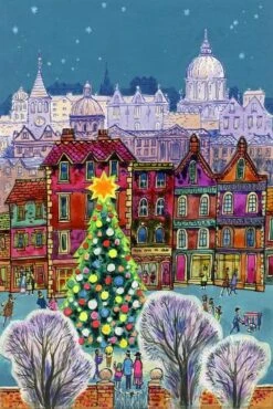 The Christmas Tree 12" X 18" Just The Print