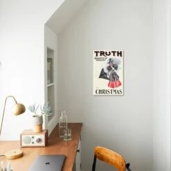 Truth, Christmas, Brightest Of Weeklies 12" X 18" Just The Print