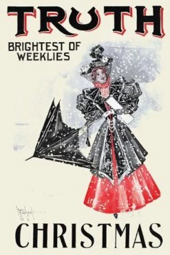 Truth, Christmas, Brightest Of Weeklies 12" X 18" Just The Print -The Print Shop truth christmas brightest of weeklies u L Q1LCK0H0 3