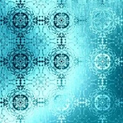 Turquoise Christmas Background, Luxury Metallic New Year Texture. Azure Foil. Light Blue Traditiona 16" X 16" Just The Print -The Print Shop turquoise christmas background luxury metallic new year texture azure foil light blue traditiona u L Q1QS0Y00 2