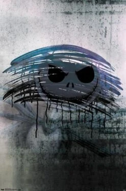 Disney Tim Burton's The Nightmare Before Christmas - Jack Mirror Premium Poster 22" X 34" Just The Poster