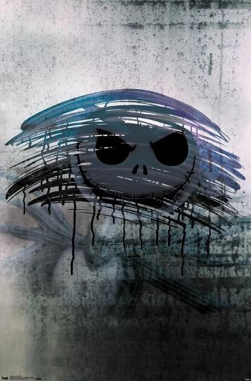 Disney Tim Burton's The Nightmare Before Christmas - Jack Mirror Premium Poster 22" X 34" Just The Poster 1 Disney Tim Burton's The Nightmare Before Christmas - Jack Mirror Premium Poster 22" X 34" Just The Poster