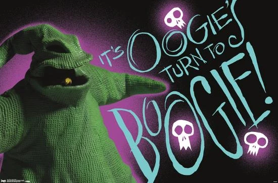 Disney Tim Burton's The Nightmare Before Christmas - Oogie Boogie 34" X 22" Just The Poster 4 Disney Tim Burton's The Nightmare Before Christmas - Oogie Boogie 34" X 22" Just The Poster - Image 4
