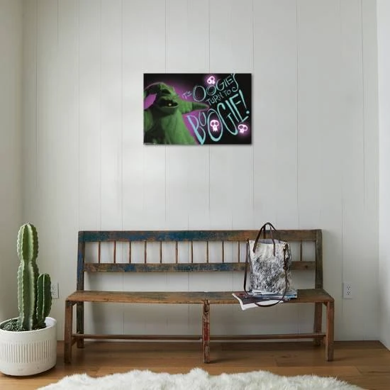 Disney Tim Burton's The Nightmare Before Christmas - Oogie Boogie 34" X 22" Just The Poster 1 Disney Tim Burton's The Nightmare Before Christmas - Oogie Boogie 34" X 22" Just The Poster