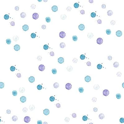 Vector Colorful Watercolor Winter Background. Isolated Christmas Hand Drawn Seamless Texture. Aqua 16" X 16" Just The Print 3 Vector Colorful Watercolor Winter Background. Isolated Christmas Hand Drawn Seamless Texture. Aqua 16" X 16" Just The Print - Image 3