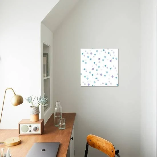 Vector Colorful Watercolor Winter Background. Isolated Christmas Hand Drawn Seamless Texture. Aqua 16" X 16" Just The Print 1 Vector Colorful Watercolor Winter Background. Isolated Christmas Hand Drawn Seamless Texture. Aqua 16" X 16" Just The Print