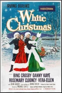 White Christmas, 1954 12" X 18" Wood Mount -The Print Shop white christmas 1954 u L Q1HQ2PLO3QJ6 4